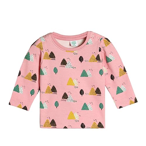 Image of miniklub Multicoloured Floral Print Organic Cotton Top