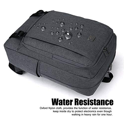 Image of Digital Bodyguard - 15.6 inch Laptop Backpack - Shockproof - Water Resistant Business /Casual Backpack (Grey)