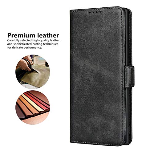 Étui portefeuille pour Samsung Galaxy Note 20 Ultra en cuir synthétique de qualité - 3
