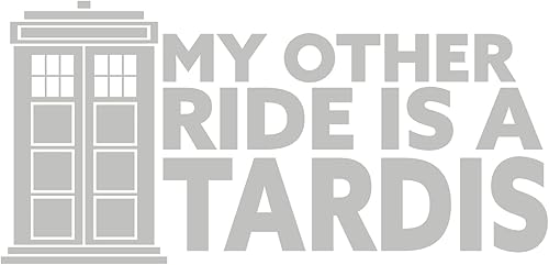Miniatura 9 de My Other Ride is a Time Machine - Calcomanía de vinilo inspirada en una serie de televisión de ciencia ficción y viajes en el tiempo