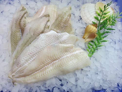 GreetFish Schollenfilet, Scholle filetiert (ohne Haut), fangfrisch, vakuumiert, 1000g