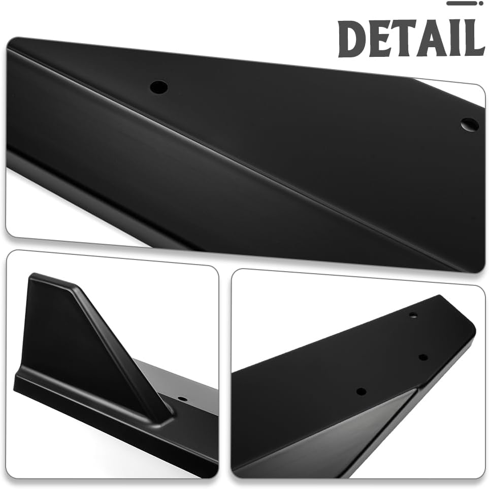 Side Skirt Extension Splitter Lip for Ford Mustang S650 GT Darkhorse Ecoboost 2024 2025 2026 Car Lower Diffuser Side Fender Skirt Body Kit Extensions (ABS Matte)