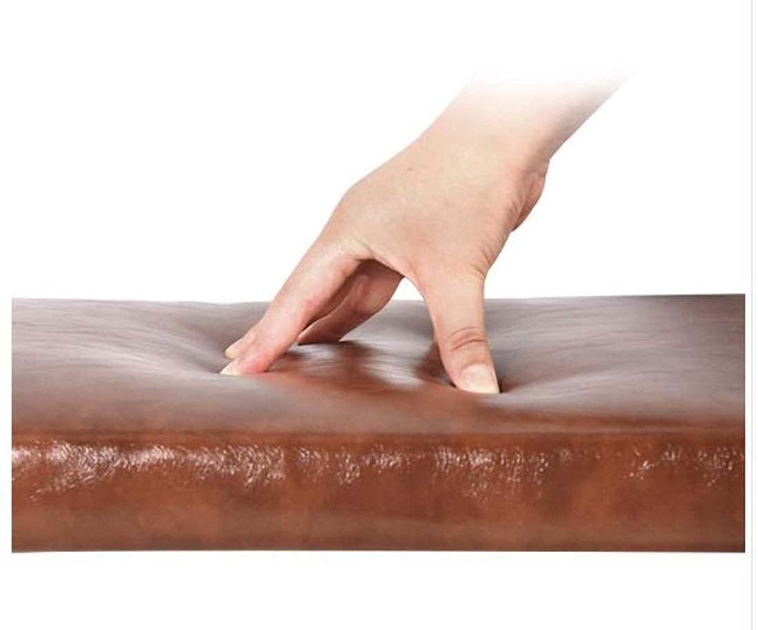 ロングベンチクッションパッド 2/3人掛け、屋外ガーデンベンチシートクッション 100/120/150cm、レザーカバーガーデンパテ