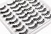 Cat Eye Lashes Pack Wispy False Eyelashes Natural Full Fluffy Medium Volume 2 Styles Mixed 3D Faux Mink Lashes Soft Reusable Handmade Fake Eyelashes, 16 Pairs Pack by Pawotence
