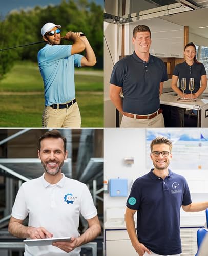 Camisas polo personalizadas para hombres y mujeres, diseño de tu propia camiseta de golf personalizada, logotipo de texto, nombre frontal y trasero, rosso, S/5XL
