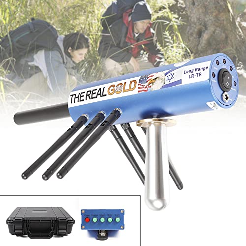 800M Handhold metaaldetector dieptesonde professioneel metaaldetector 12V blauw - Image 7