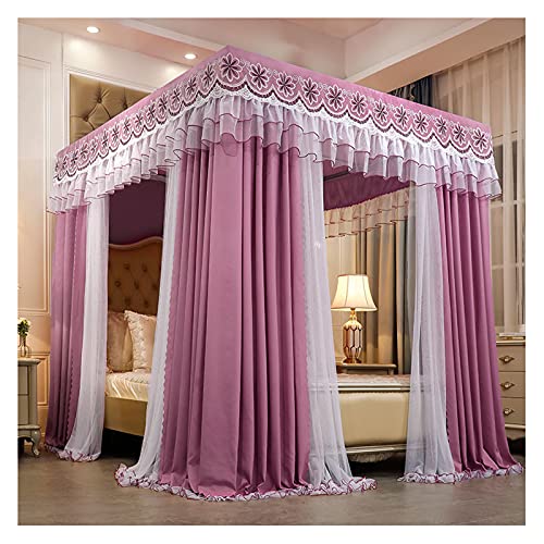 Moustiquaire à baldaquin de lit de Princesse double couche 1.8x2m - 2