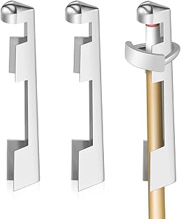 Mifrsnu 11-13mm Billiard Cue Clamp 3 Pcs Cue Tip Alloy Cue Stick Tip Repair Kit for Billiard Table Cue Tips Accessories