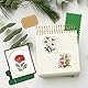 GLOBLELAND Blumen Tulpen Transparente Silikonstempel Gänseblümchen Lilie Klare Stamps Maiglöckchen Tulpe Silikonstempel Für Kartengestaltung DIY Prägung Journaling