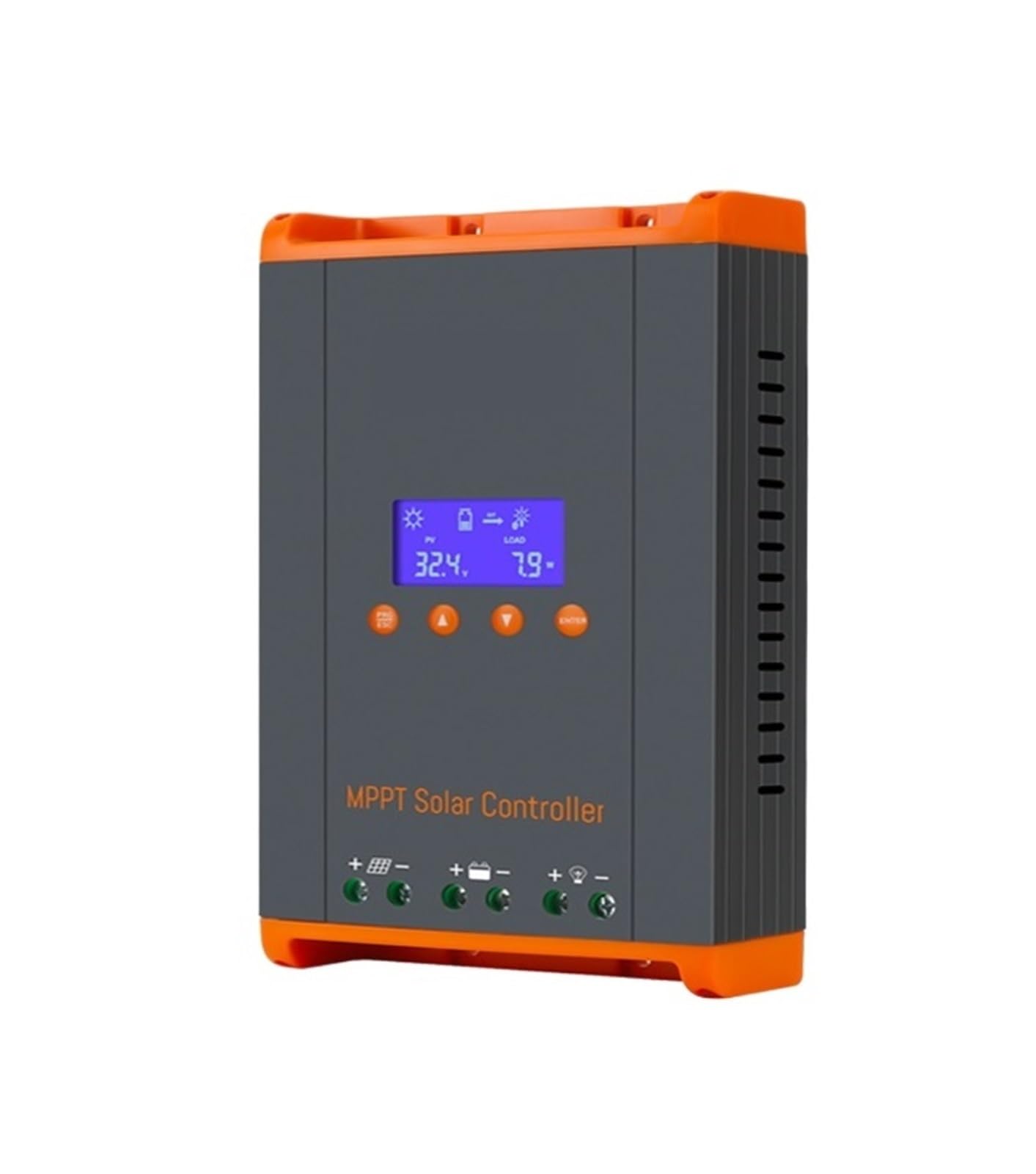 Controlador de carga solar, Controlador De Carga Solar 60 A, Regulador Paneles Solares 12 V, 24 , 36 Y 48 , Conexión En Paralelo Unidades For Batería Litio Plomo-ácido