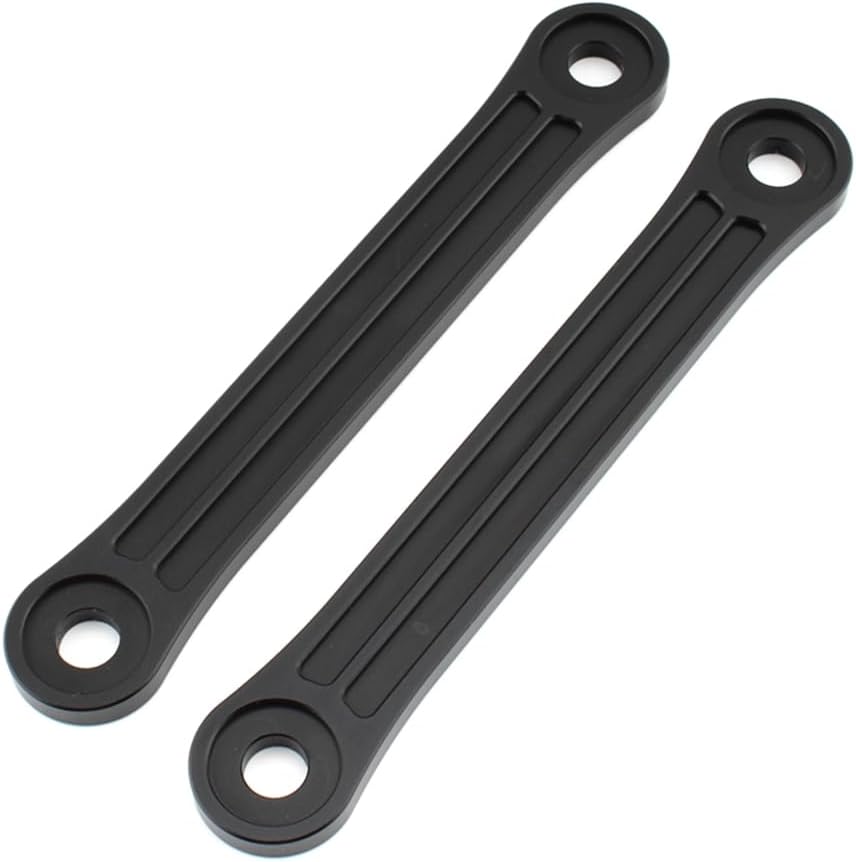 Dreamseek Rear Suspension Drop Lowering Link Kit for Triumph Tiger 800 XC XCA XR Motorcycle Adjustable Lowering Links Black