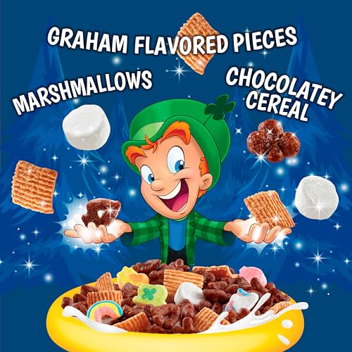Lucky Charms S’Mores Cereal With Marshmallows thumb #1