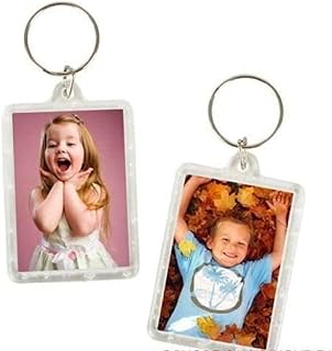 12 Photo Frame Keychains BY DISCOUNT PARTY AND NOVELTY