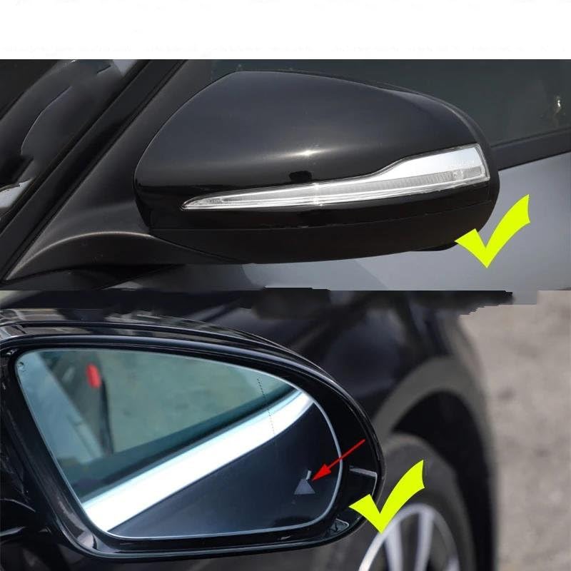 Glace rétroviseur gauche Mercedes Classe C E S GLC dégivrante