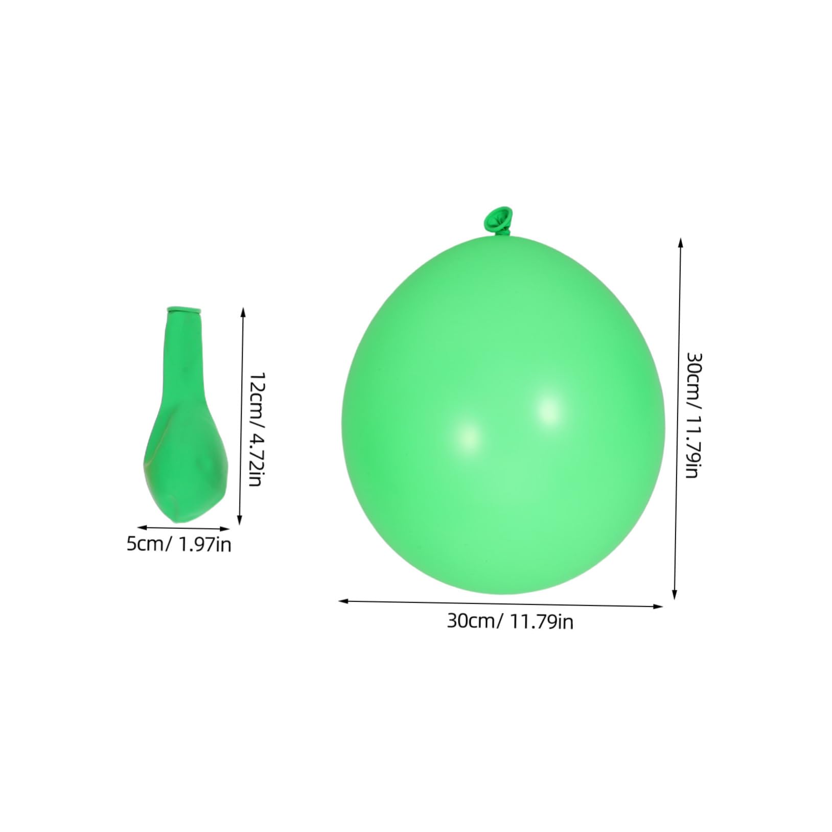 Globos Decorativos de Látex Surtidos, 200 Unidades para Fiesta