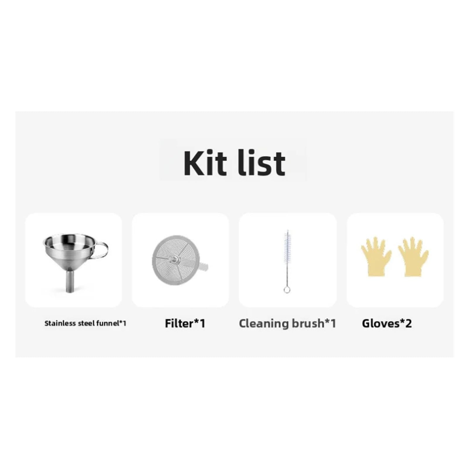 Kit d'entonnoir en résine, Compatible for Elegoo