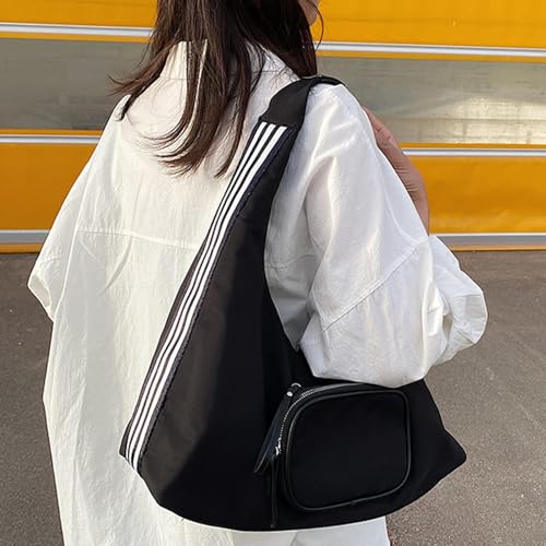Image of CALANDIS Women Shoulder Bag Nylon Pouch Ladies Handbag for Shopping Working Commuting | I2