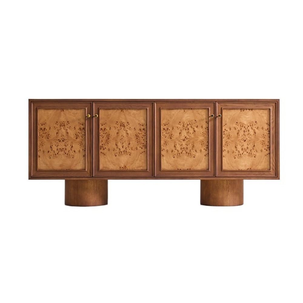 Mobile da buffet Retro Wooden Chest of Drawers Sideboard Living Room Ingresso
