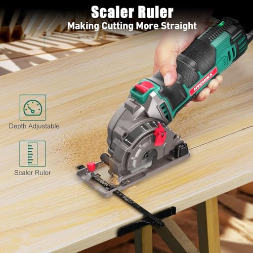 HYCHIKA Mini Circular Saw 3 Blades