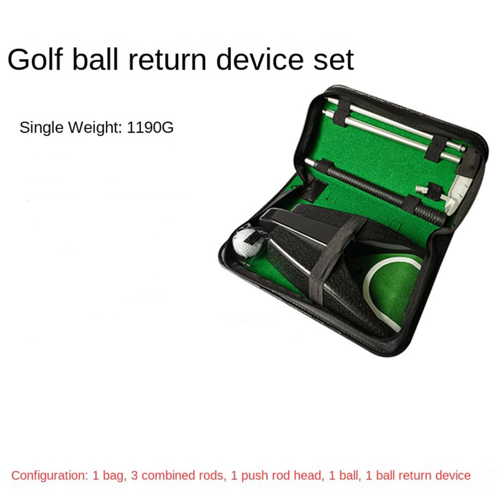 Putter de palo de golf con práctica de rebote automático para hombres y mujeres, juego de putters de golf