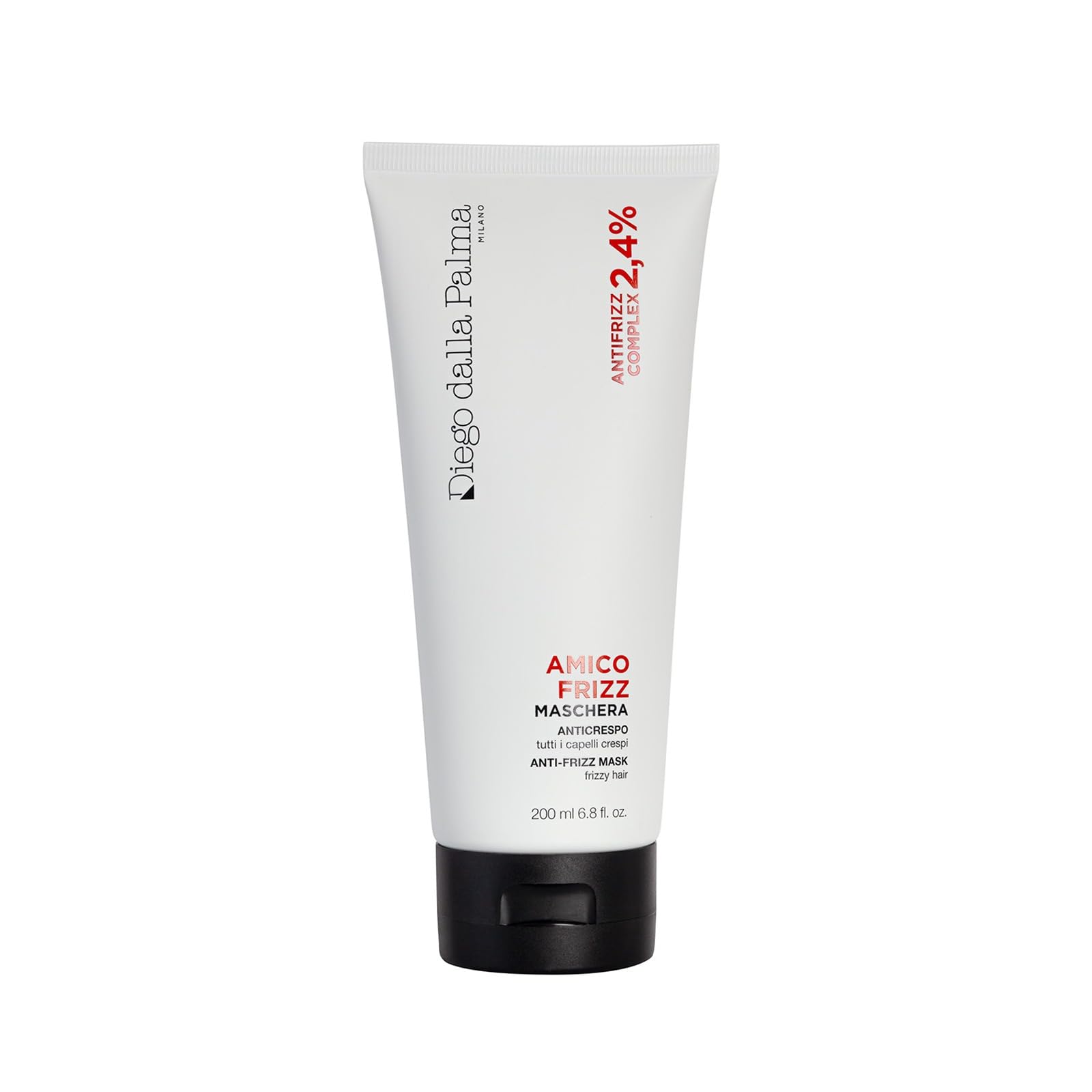 Diego dalla Palma | AMICOFRIZZ - Maschera Capelli Anticrespo, Trattamento Perfezionatore Disciplinante con Anti-​frizz Complex, Effetto Antistatico e Nutriente, 200ml