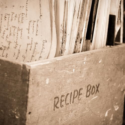 The art of the recipe: Gravestones, fictional worlds, and cookbooks (of course)