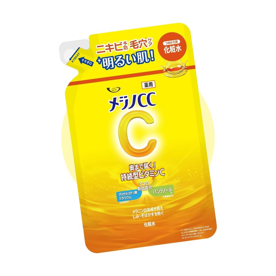 Amazon | メ ラ ノ CC 薬用しみ対策 美白化粧水 つめかえ用 170ml 透明