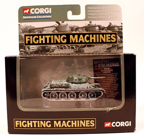 Corgi Fighting Machines Stalingrad T34/76 8th Tank Army Die Cast CS90060