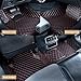 XXPLB Customize All-Weather Protection Luxury Leather Floor Mats for Cars, SUVs, and Trucks According to Automotive Model (3D Sky Blue Floor mats)
