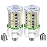TJBB 2-Pack 80W LED Corn Bulbs,E26/ E39 Base LED Light,5000K Daylight,LED Replacement Metal Halide H