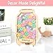Personalized Magnetic Reward Jar for Kids, Star Jar Reward System for Classroom Board, Fridge Magnet, Wooden Classroom Incentive Jar for Teacher, Home Chore Chart Positive Behavior Training (Icon)
