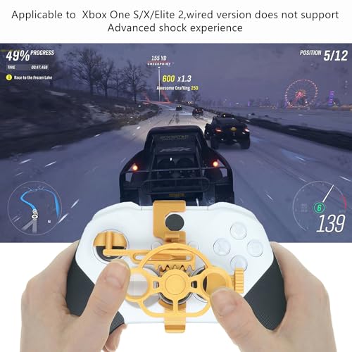 Volante mini 3D Onyehn para mando Xbox One y Elite como reemplazo de caja de simulador 4