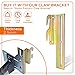 Bed Frame Brackets Adapter for Headboard Extra Heavy Duty, Set of 2 Brackets with Hardware Modification Plate