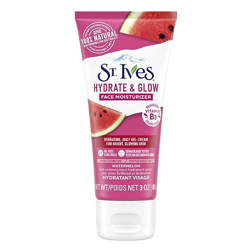 St. Ives Hidratante facial Hydrate & Glow Sandía 3 onzas