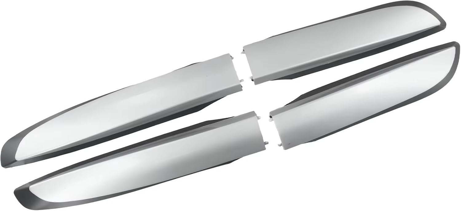 ルーフラック RAV4 ため XA40 2013-2018 エンドカバールーフラックレール 4 ピース/セット ABS プラスチック