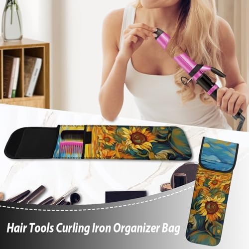 Estuche resistente al calor para plancha y rizador miniatura 2