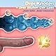 24.3cm Monster Dildo Fantasy Knoten Horse Dildo, XXL Analdildos Realistischer Animal Dog Pferdedildo Analspielzeug Groß Mit Starkem Saugnapf Analplug Sexspielzeug Diloschwanz Für Frauen Männer Sextoy