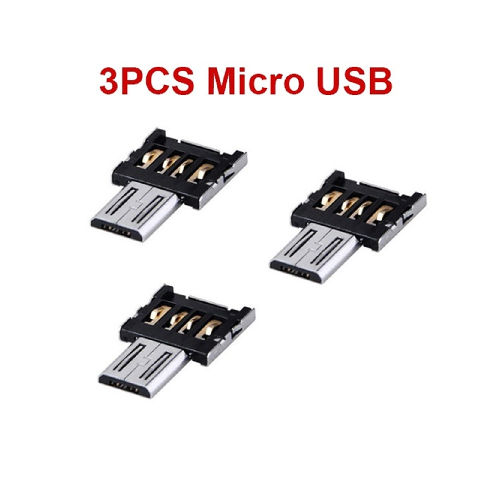 Adaptador USB C a USB 2.0 OTG para Android (3 micro USB)
