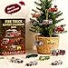 Fire Truck Advent Calendar 2025, 24 Days Christmas Countdown Advent Calendar Boxes, Funny Truck Calendar with Classic & Modern Fire Engines for Family Gifts Holiday Xmas Decoration (1Set)