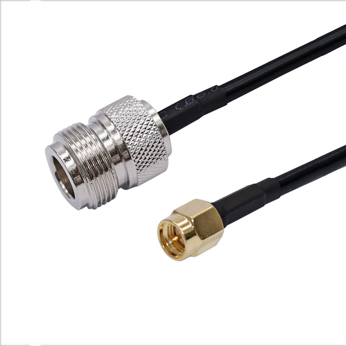 3AN Telecom Amplifier RF coaxial Cable N Female to SMA Male Connector RG58 Coax Cable - 1 MTR, Black (B08GKXV1CQ) Amazon Price History, Amazon Price Tracker