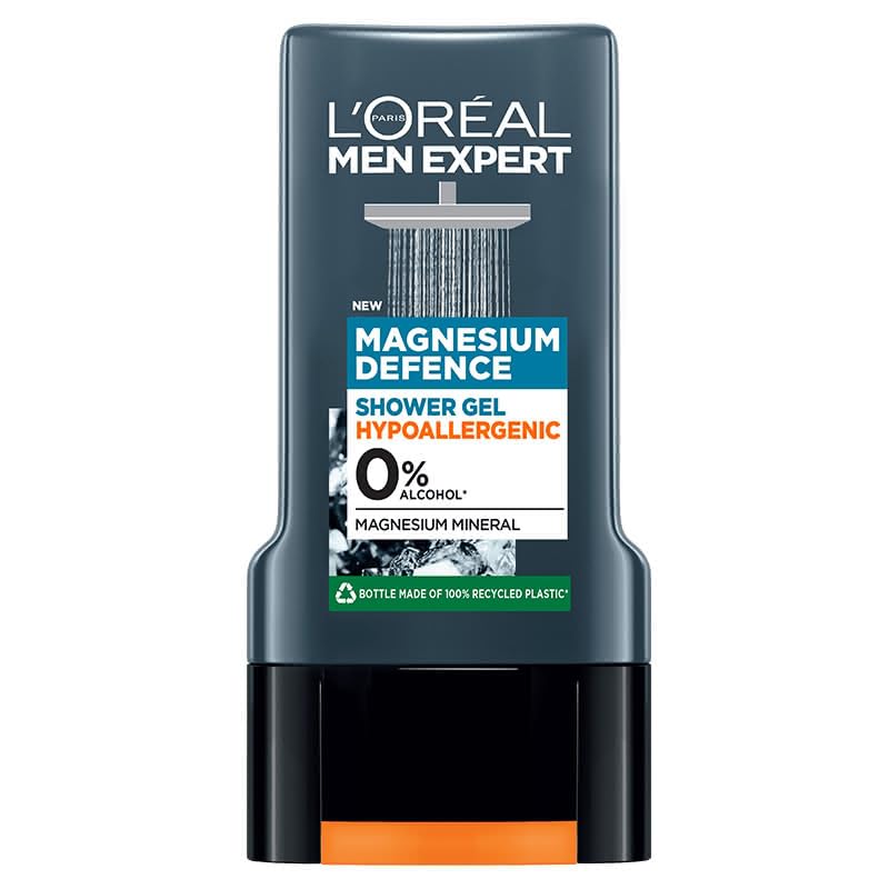 L'Oreal Men Expert Shower Gel 300Ml Magnesium Sensitive