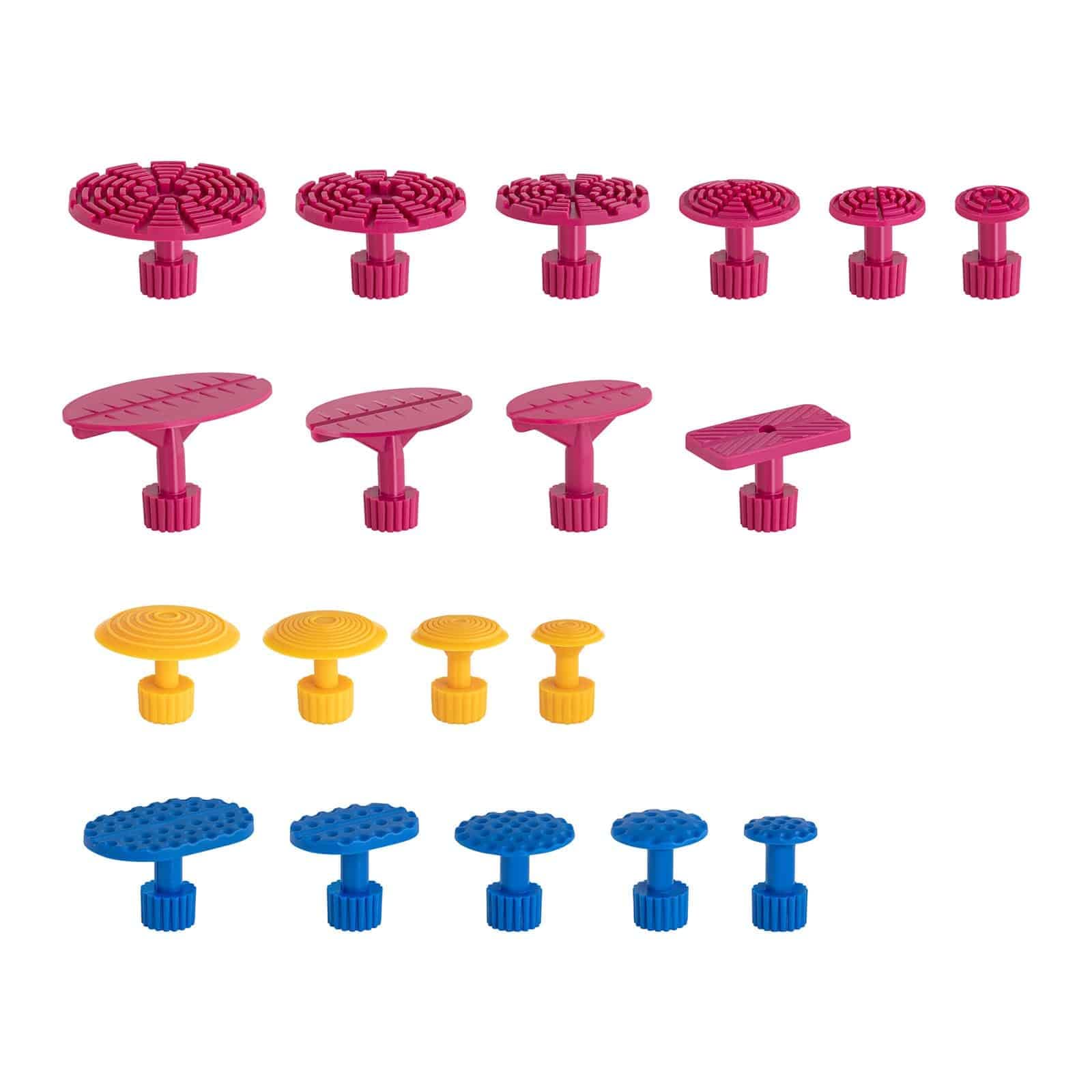 MSW Kit Tirabolli Auto Sollevatore per Riparare la Carrozzeria MSW-DENTPULLER.SET2 (230 V, 40 W, 33 Pezzi)