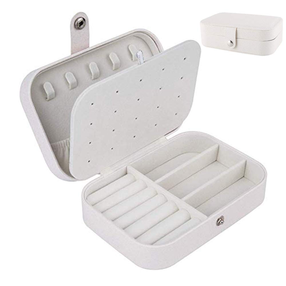 Portagioie Da Viaggio ZOCONE 2 Strati - Piccolo, Compatto, Per Orecchini, Anelli E Collane - Foto 9