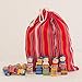 NOVICA Traditional Worry Dolls From Guatemala With Cotton Storage Bag, 2.5 Inch, 'The Worry Doll Clan' (Set Of 100)