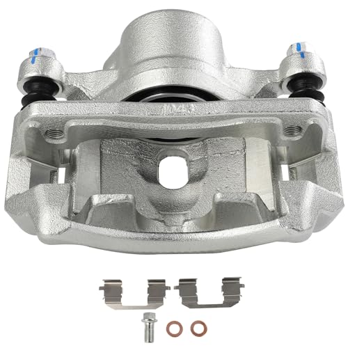 Image of 19B2090 Front Left Disc Brake Caliper w /Bracket