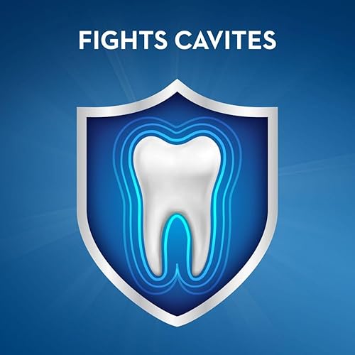 Miniatura 3 de Crest Cavity & Tartar Protection Pasta de dientes, bicarbonato de sodio blanqueador y peróxido, 5.7 onzas, paquete de 2