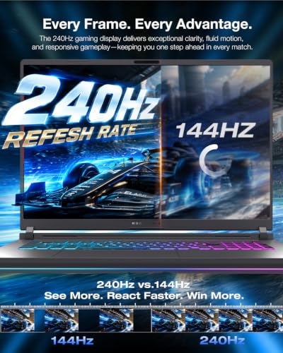 Image of ASUS ROG Strix G18 Gaming Laptop, 18 inch 2.5K ROG 64GB DDR5 RAM, 4TB PCIe SSD