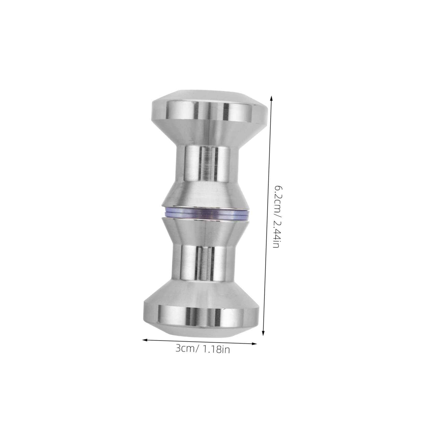 UKCOCO Stainless Steel Shower Door Handle Bathroom Pull Knob for Glass Shower Doors Single Design Durable Shower Room Hardware