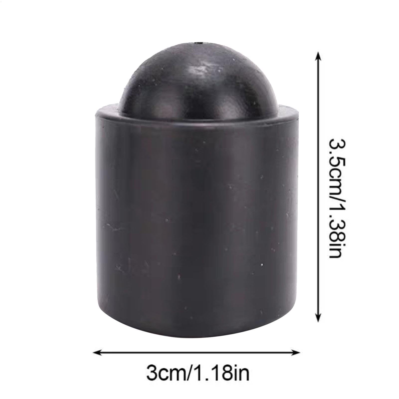 Tapón de goma para taco de billar, funda elástica 3x3.5 cm