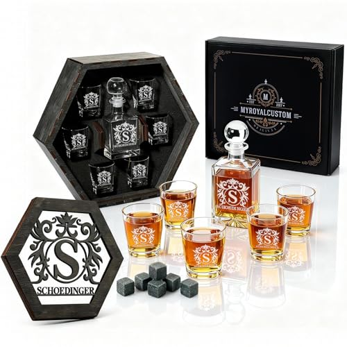 Eaglewood Whiskey Set – Engraved Glasses & Box